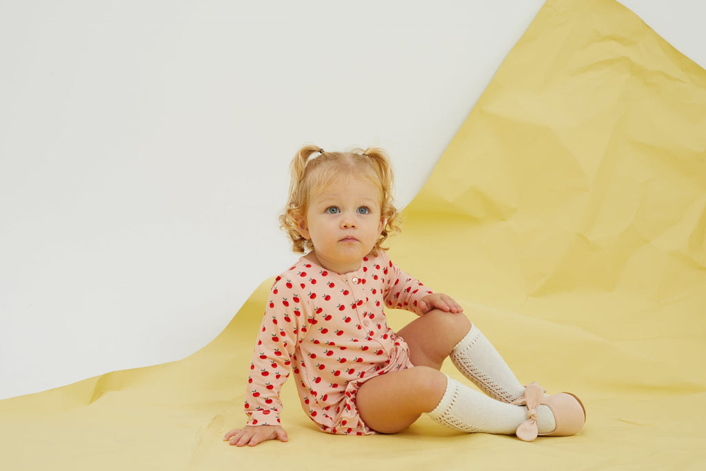 Minnie baby shoes with the cutest little pair of ribbons ever by Kit & kate Australia online