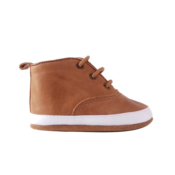 Brown baby boots top