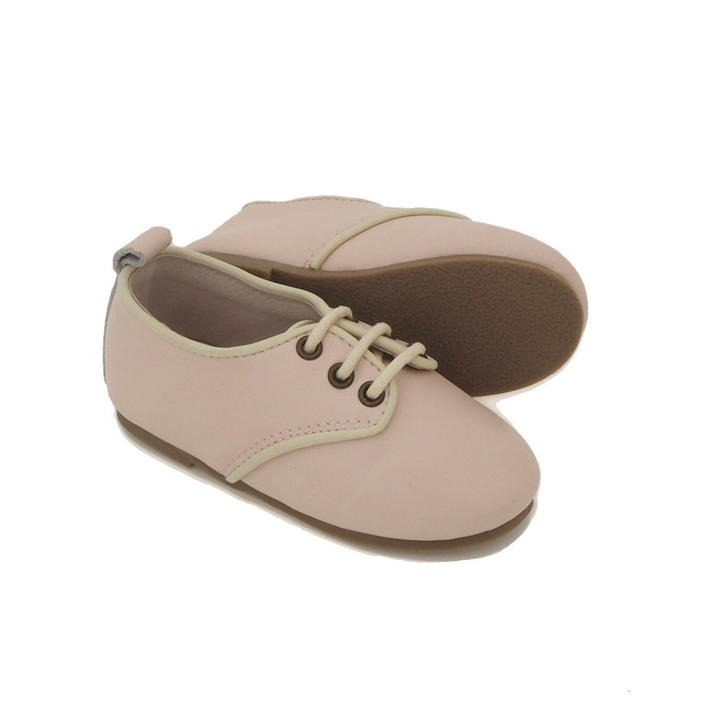 Children’s Pink Oxford Shoes for Children & Kids. Natural Leather, super comfortable, quality, stylish boys & Girls Kit & Kate 9