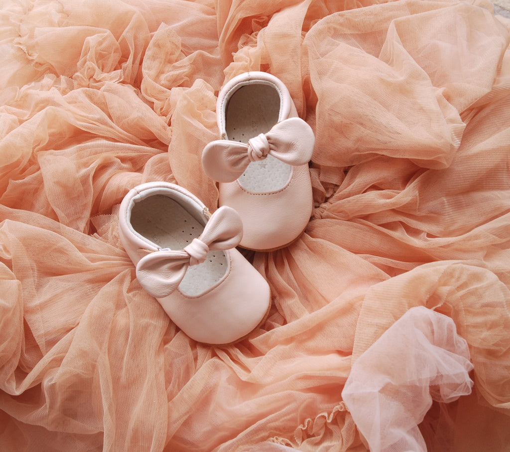 Minnie Baby Shoes - Blush
