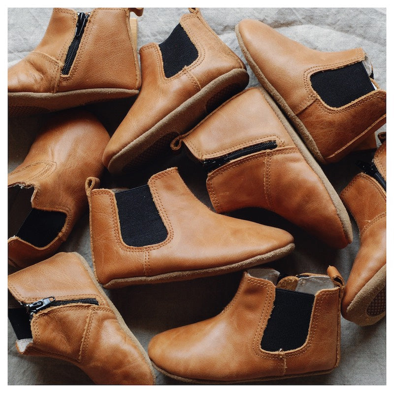 Baby boots in baby shoe sizes to suit all ages 1 and 2 years old