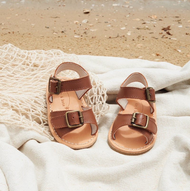 Beach sandals for little children and kids
