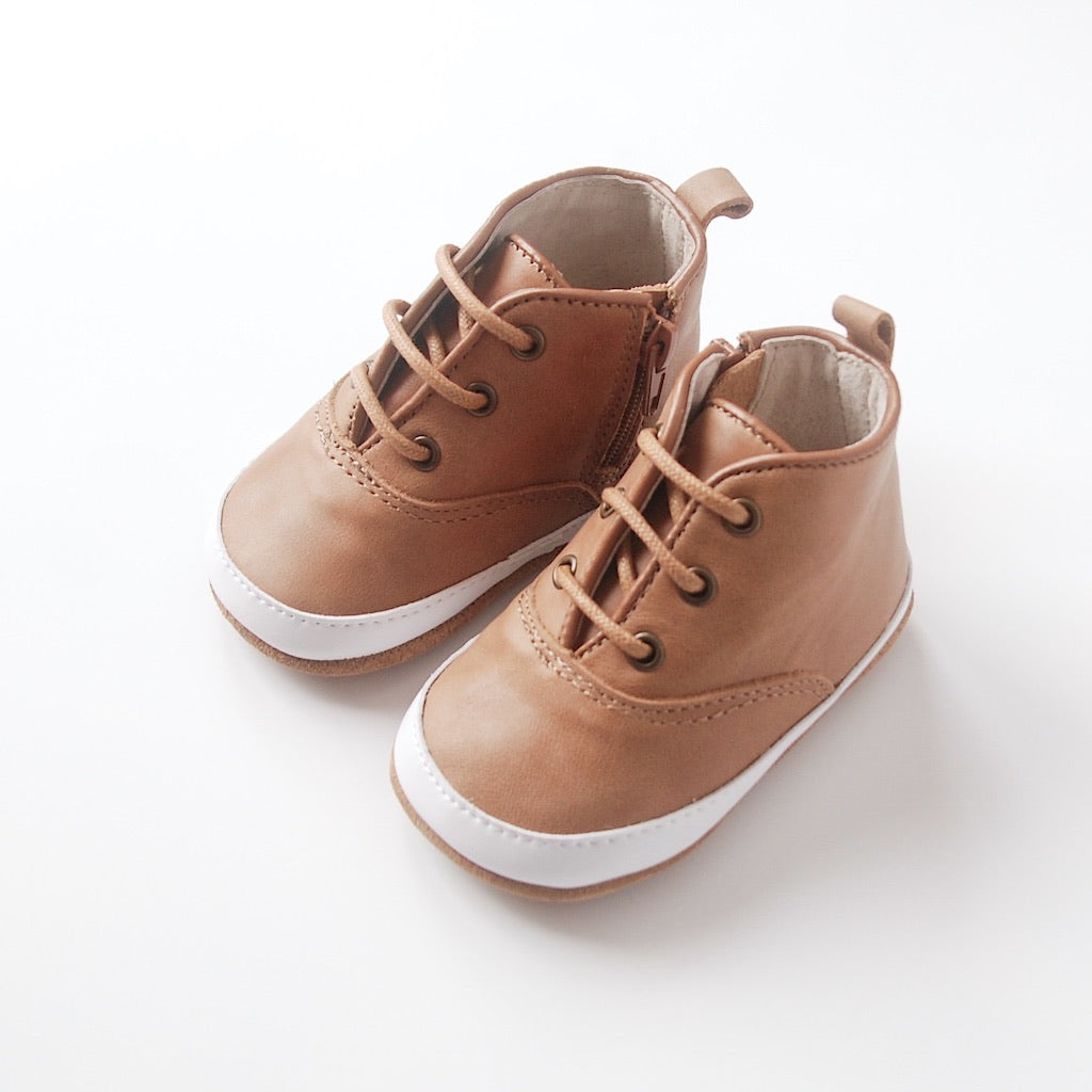 Baby Pimsole Boots Charlie Boo Tan Shoe Sizes 1-2 Yrs for