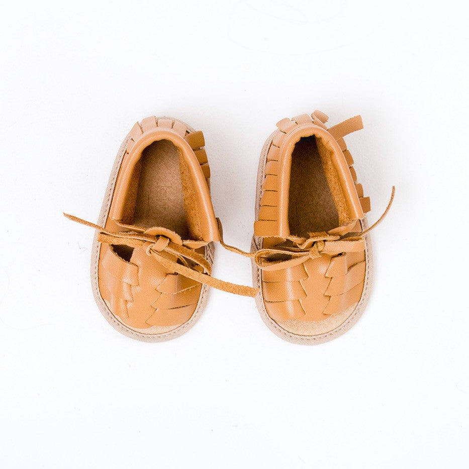 Baby Sandals - Cali Tan for babies toddlers and children, natural leather boys & girls, Kit & Kate Australia Perth 8