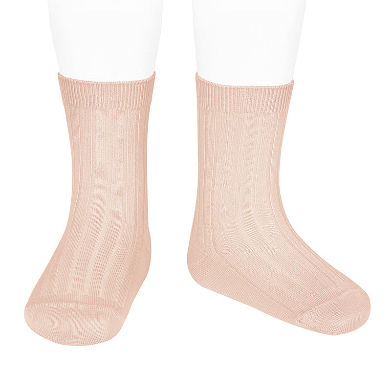Condor Socks - Ribbed, Knee High - Nude Baby & Toddler Socks from Spain in Australia by Kit & Kate