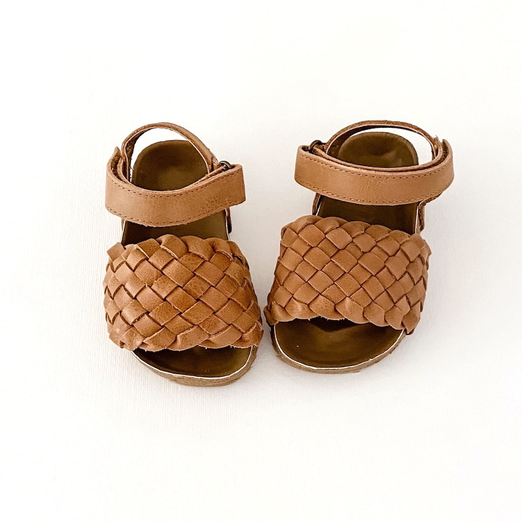Soleil Baby Kids Sandals Vintage Tan